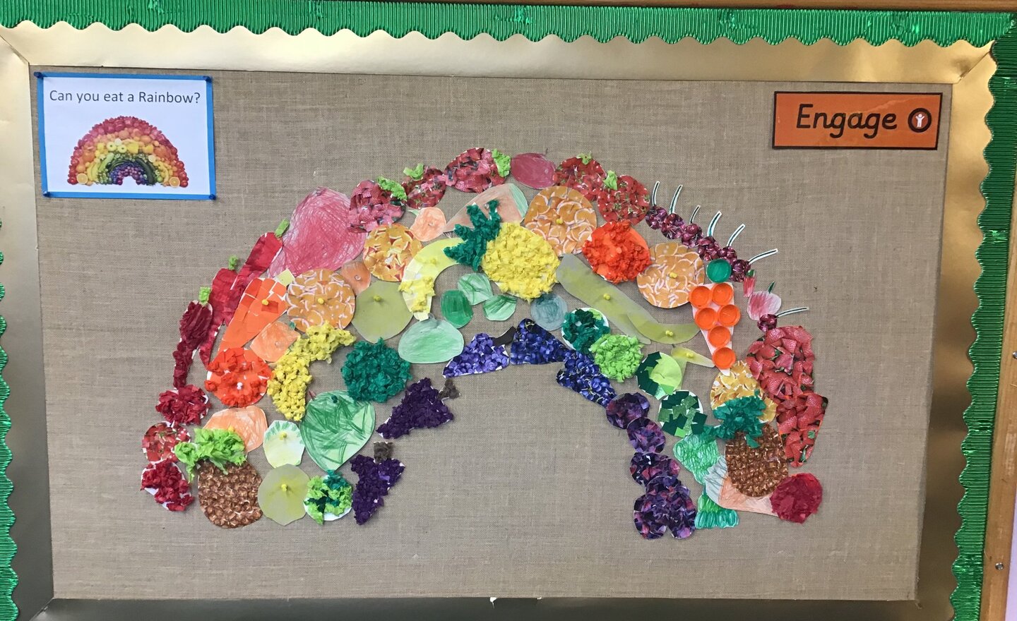 Image of Food Rainbow - Art & Design Activity